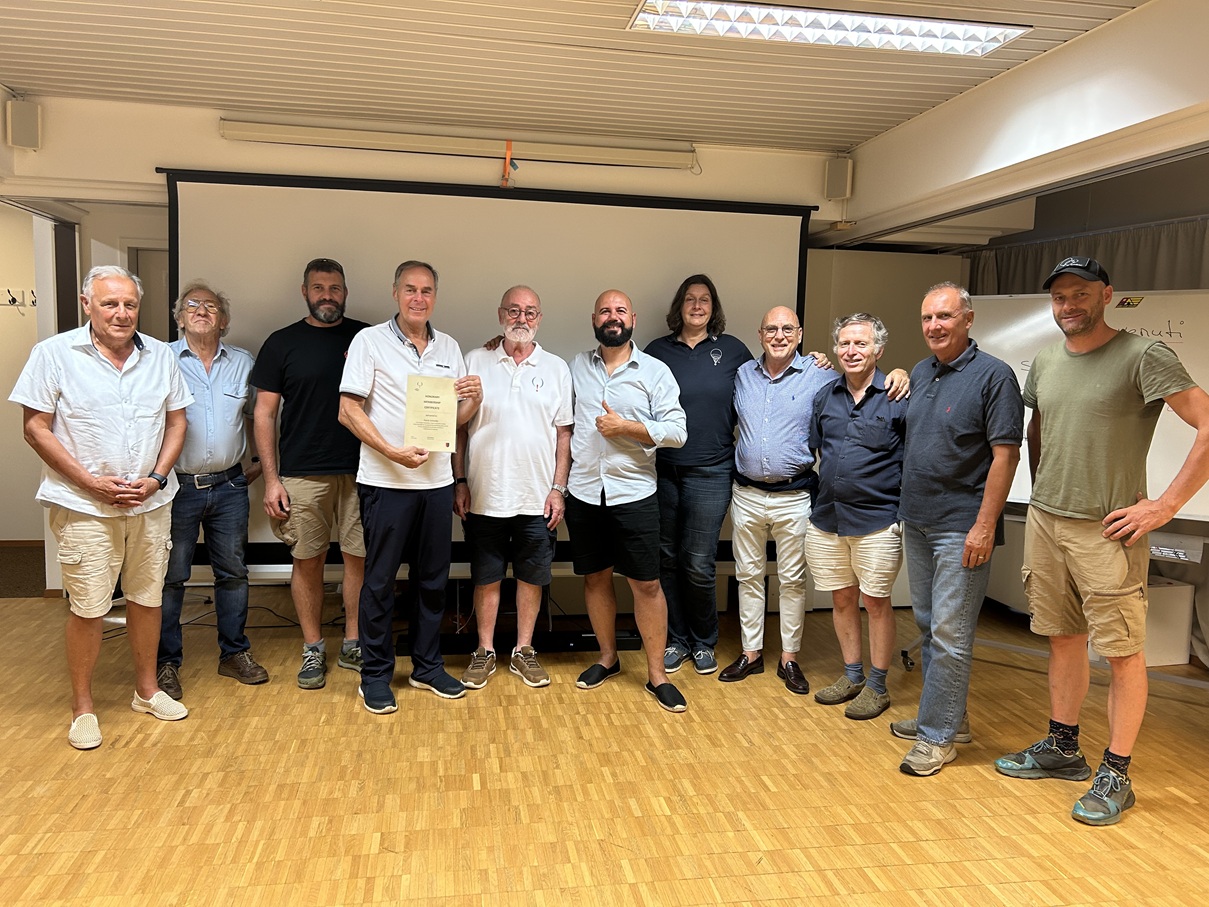 Cerimonia di Conferimento del Titolo di Socio Onorario a Patrik Schmidle